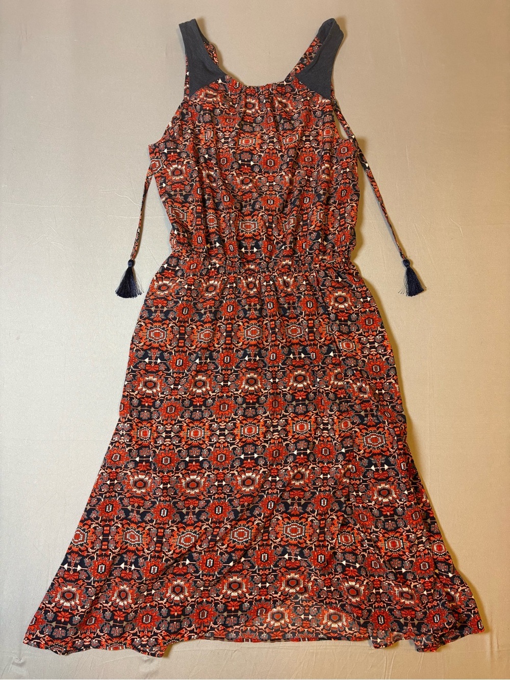 Women’s Athleta Sleeveless Printed A-Line Dress Size XS - Picture 3 of 12